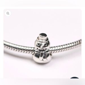Pandora snowman charm
